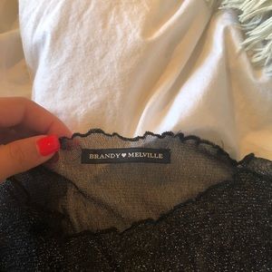 Brandy Melville Tops - Brandy Melville Sparkle Top Brandy Melville Tops - Brandy Melville Sparkle Top